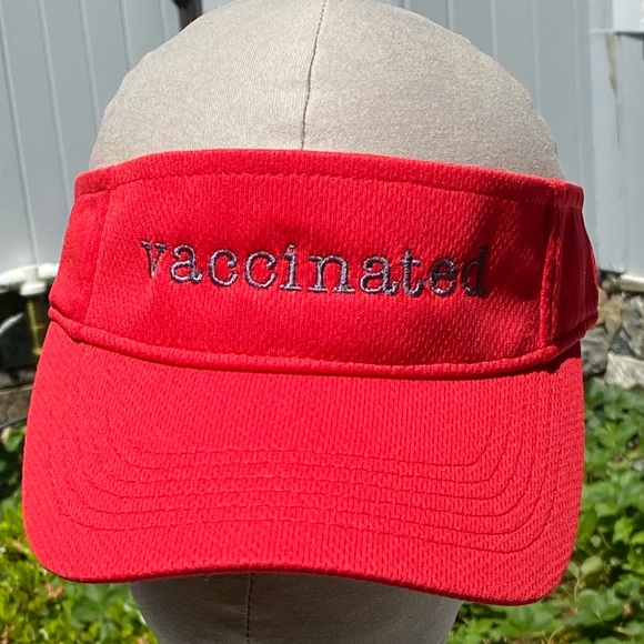 Vaccinated moisture wicking visor - Picture 2 of 6